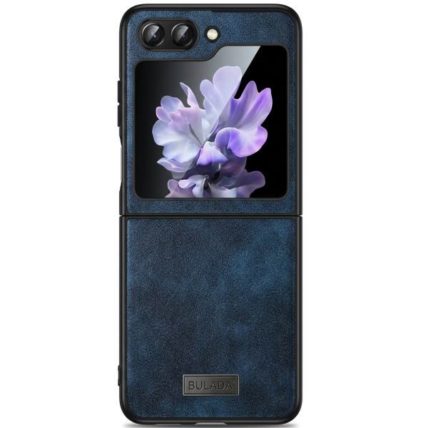 „Sulada“ Leather dėklas - Blue (Galaxy Flip5)