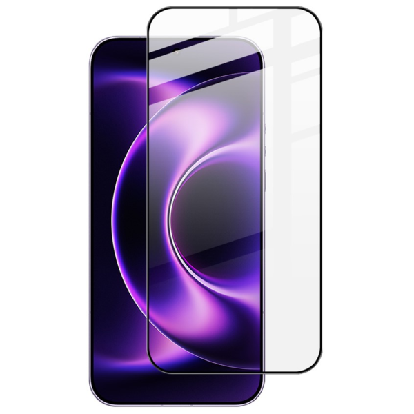 „IMAK“ Tempered Glass full coverage screen protector (1 pcs.) with frame - black (Xiaomi 17 Ultra)