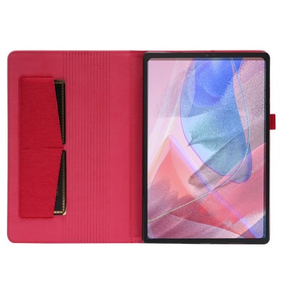 "Fashion" flip textile case - red (Lenovo Tab 10.1)