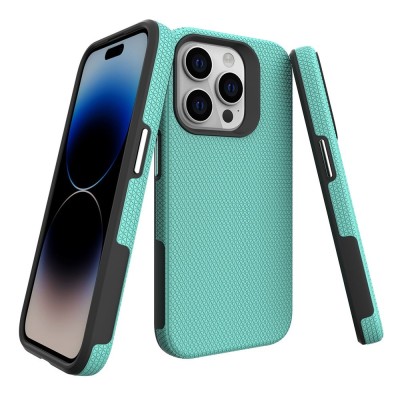 „TUKU“ Shockproof hard silicone case - green (iPhone 16 Pro Max)