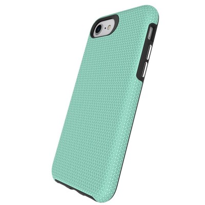 „TUKU“ Shockproof hard silicone case - green (iPhone 17e / 16e)