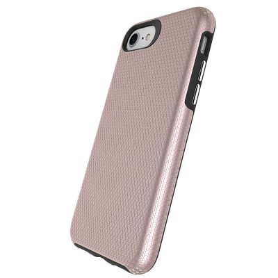 „TUKU“ Shockproof hard silicone case - pink (iPhone 17e / 16e)