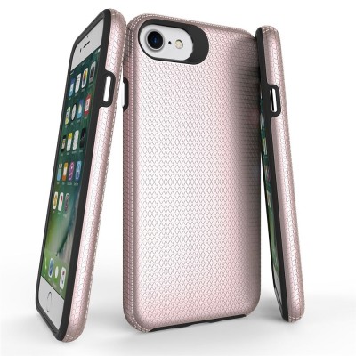 „TUKU“ Shockproof hard silicone case - pink (iPhone 17e / 16e)