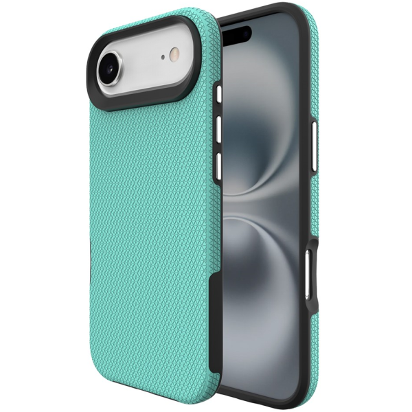 „TUKU“ Shockproof hard silicone case - green (iPhone Air)