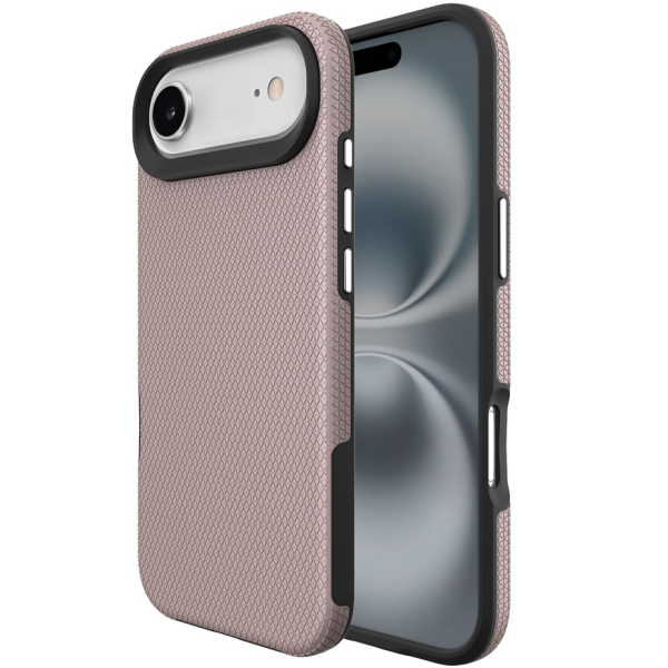 „TUKU“ Shockproof hard silicone case - pink (iPhone Air)