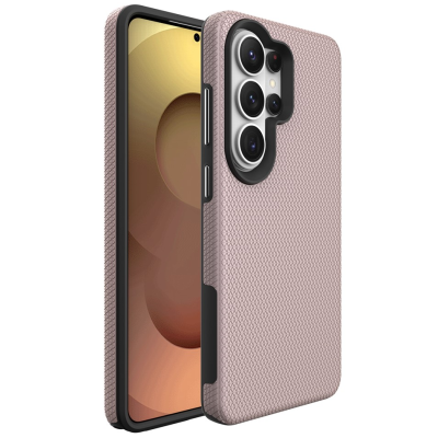 „TUKU“ Shockproof hard silicone case - pink (Galaxy S26 Ultra)