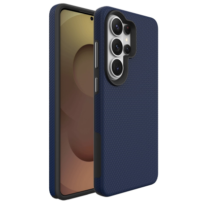 „TUKU“ Shockproof hard silicone case - dark blue (Galaxy S26 Ultra)