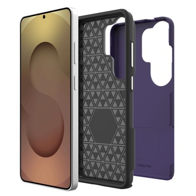 „TUKU“ Shockproof hard silicone case - purple (Galaxy S26 Ultra)