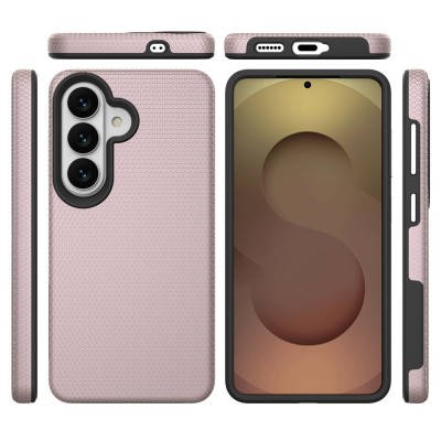 „TUKU“ Shockproof hard silicone case - pink (Galaxy S26)