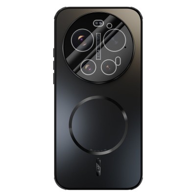 "ABEEL" MagSafe Hard Silicone (TPU) Case Cover - Black (Xiaomi 17 Ultra)