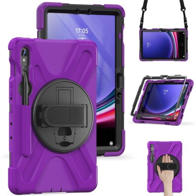 Rugged Case - purple (Galaxy Tab S7 11" / S8 11" / S9 11" / S9 FE 5G / S10 FE / S10 Lite)