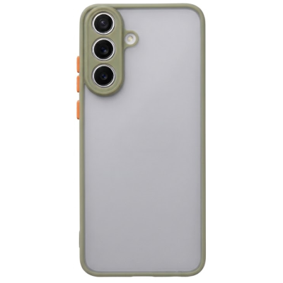 "Mofan" Clear Hard Silicone (TPU) Case - light green (Galaxy S26+)