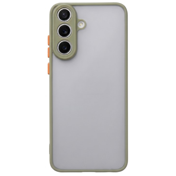 "Mofan" Clear Hard Silicone (TPU) Case - light green (Galaxy S26+)