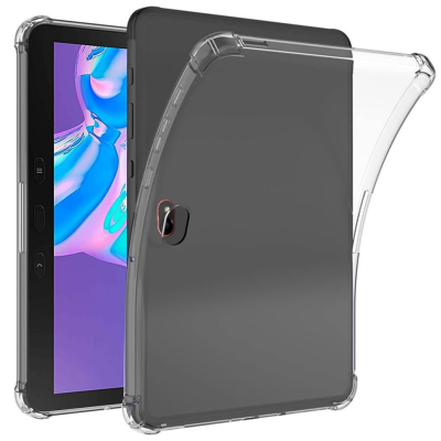 Sustiprintos apsaugos kieto silikono (TPU) dėklas - skaidrus (Galaxy Tab Active Pro / Tab Active4 Pro / Active5 Pro)
