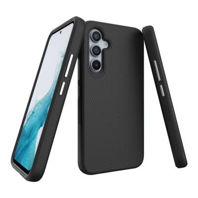 „TUKU“ Shockproof hard silicone case - black (Galaxy A54)