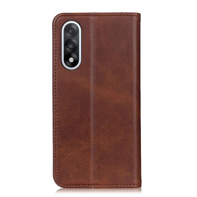 "Binfen" Split flip book case - brown (OnePlus Nord CE5 / Ace 5 Racing)