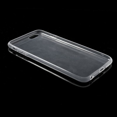 Apple iPhone 6 Plus (6s Plus) skaidrus (permatomas) kieto silikono TPU ploniausias pasaulyje dėklas / Priedai.lt