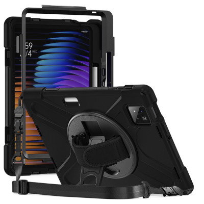 Enhanced protection (360°) case - black (Xiaomi Pad 7 / Pad 7 Pro / Pad 8 / Pad 8 Pro)