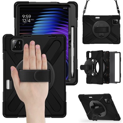 Enhanced protection (360°) case - black (Xiaomi Pad 7 / Pad 7 Pro / Pad 8 / Pad 8 Pro)