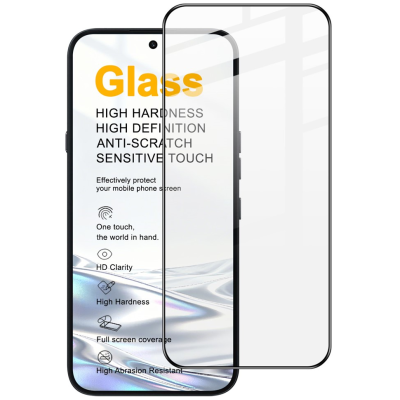 "IMAK" Tempered Glass full coverage protective screen glass - black (Nothing Phone 4a Pro)