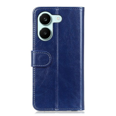 "Binfen" Flip Book Case - Blue (Poco X8 Pro / Redmi Turbo 5)