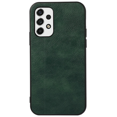 „Deluxe Leather“ Samsung Galaxy A53 5G (SM-A536B) žalias odinis dėklas | Priedai.lt