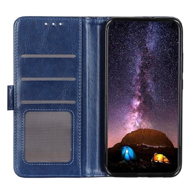 "Binfen" Flip Book Case - Blue (Poco X8 Pro Max / Redmi Turbo 5 Max)