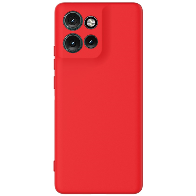 "Shell" hard silicone (TPU) case - red (Motorola Edge 60 Neo / Edge 50 Neo / Moto S50 / ThinkPhone 25)
