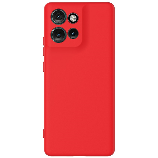 "Shell" hard silicone (TPU) case - red (Motorola Edge 60 Neo / Edge 50 Neo / Moto S50 / ThinkPhone 25)
