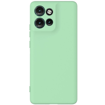 "Shell" hard silicone (TPU) case - green (Motorola Edge 60 Neo / Edge 50 Neo / Moto S50 / ThinkPhone 25)