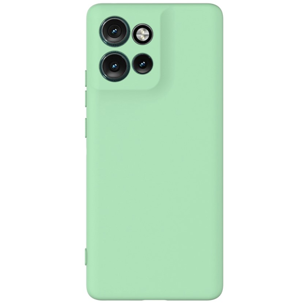 "Shell" hard silicone (TPU) case - green (Motorola Edge 60 Neo / Edge 50 Neo / Moto S50 / ThinkPhone 25)