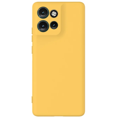 "Shell" hard silicone (TPU) case - yellow (Motorola Edge 60 Neo / Edge 50 Neo / Moto S50 / ThinkPhone 25)