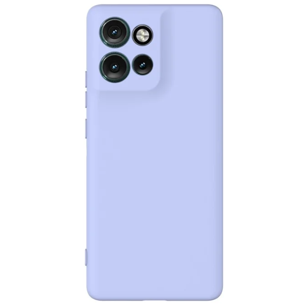 "Shell" hard silicone (TPU) case - purple (Motorola Edge 60 Neo / Edge 50 Neo / Moto S50 / ThinkPhone 25)