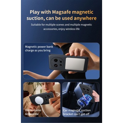 Leather MagSafe Hard Silicone (TPU) Case - black (Xiaomi 17 Ultra)