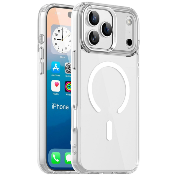 "Tubi" MagSafe Hard Silicone (TPU) Case - Clear (iPhone 17 Pro Max)