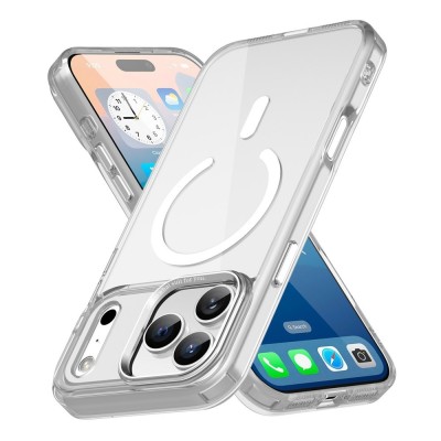 "Tubi" MagSafe Hard Silicone (TPU) Case - Clear (iPhone 17 Pro Max)
