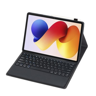 "Bosina" Flip case with keyboard - black (Redmi Pad 2 Pro)