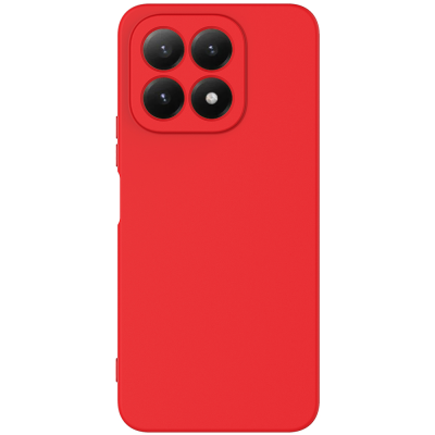 "Shell" hard silicone (TPU) case - red (Xiaomi 15T)