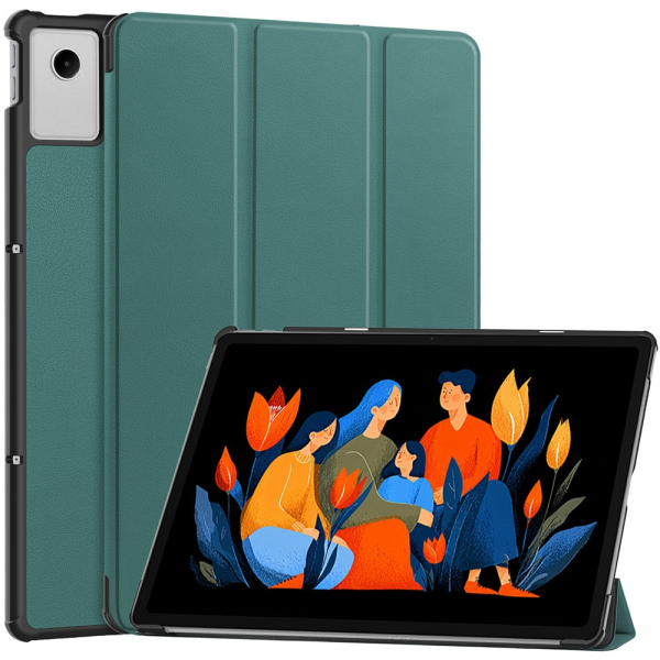 „Saige" Flip case - green (Idea Tab Plus)