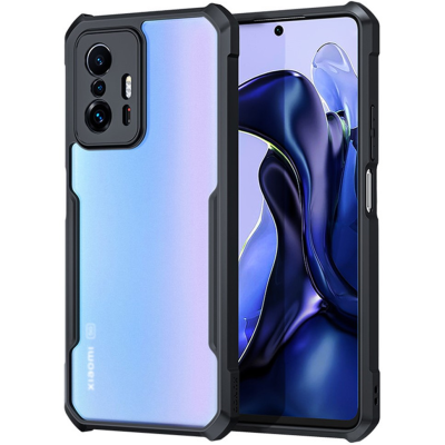 "XUNDD" hard silicone (TPU) acrylic case - clear / black (11T / 11T Pro)