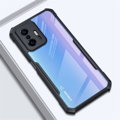 "XUNDD" hard silicone (TPU) acrylic case - clear / black (11T / 11T Pro)