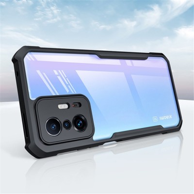 "XUNDD" hard silicone (TPU) acrylic case - clear / black (11T / 11T Pro)