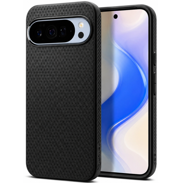 "Spigen" Liquid Air Mag fit Case - Black (Pixel 10 / 10 Pro)
