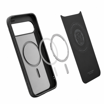 "Spigen" Liquid Air Mag fit Case - Black (Pixel 10 / 10 Pro)