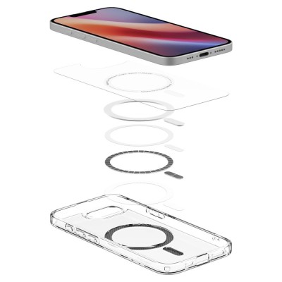 "Spigen" Ultra MagFit Case - Clear (iPhone 17e / 16e)
