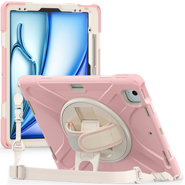 Rugged Case - Light Pink (iPad Air 11 2026 / iPad Air 11 2025 / iPad Air 11 2024)