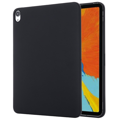 "Shell" Hard Silicone (TPU) Case - Black (iPad Air 11 2026 / iPad Air 11 2025 / iPad Air 11 2024)