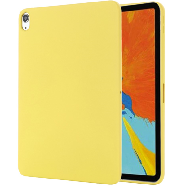 "Shell" Hard Silicone (TPU) Case - yellow (iPad Air 11 (2026 / 2025 / 2024) / iPad Air 5 (2022) / iPad Air 4 (2020))