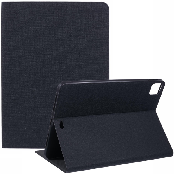 "X-LEVEL" flip textile case - black (iPad Air 11 2026 / iPad Air 11 2025 / iPad Air 11 2024)