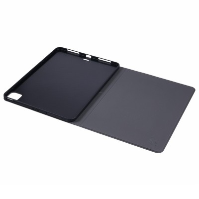 "X-LEVEL" flip textile case - Brown (iPad Air 11 2026 / iPad Air 11 2025 / iPad Air 11 2024)